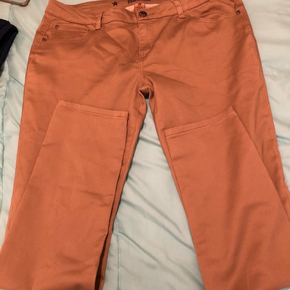 Tan jeans